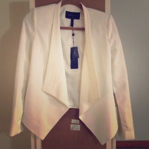 BCBGMaxAzria White Blazer NWT